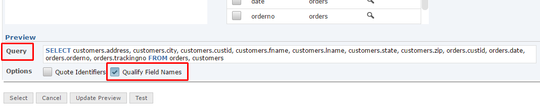 SQL Wizard - Qualify Field Names SQL Wizard - Qualify Field Names