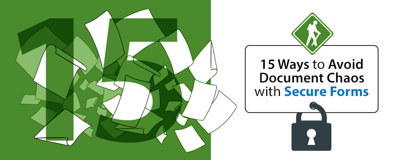organize received documents with secure forms